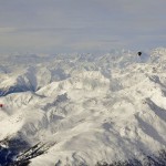 7 balloons over alps Dobbiaco