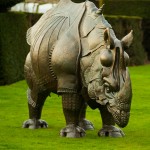 Hatfield Sculpture Dürers Rhinoceros Andy Sinclair